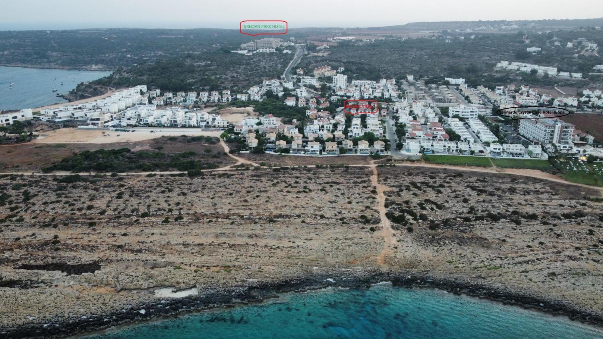 Mosaic Villa By The Sea Protaras Exteriör bild